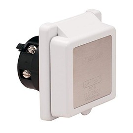 Marinco 6353EL Marine 4-Wire Standard Poly Locking Power Inlet (50-Amp, 125/250-Volt, Male)