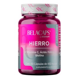 Solanum Belacaps Hierro Vitamina Acido Fólico Caps Sabor