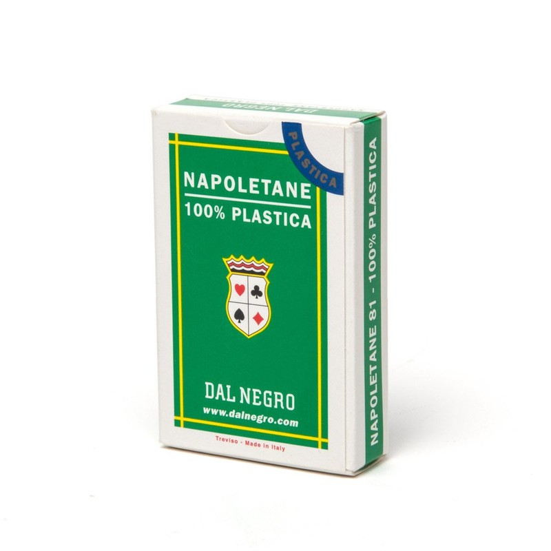 Set of 40 cards NAPOLETANE N.81 cardboard laminated for SCOPA
