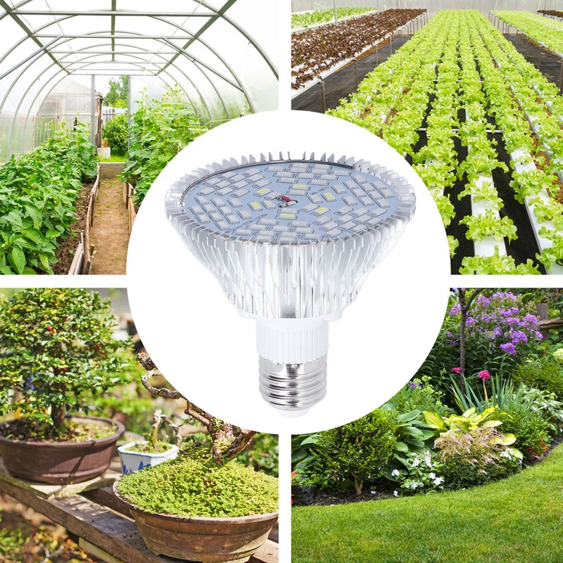 LED Grow Lamp Bulb E27 Low Power Consumption Full Spectrum