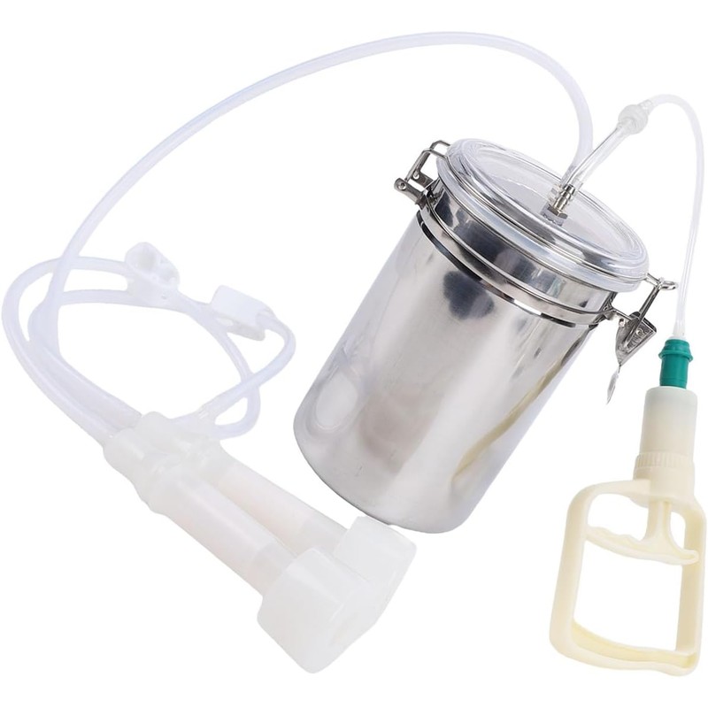 Manual Milking Machine, 2000ml Effort Saving Cow Milking Machine Cow