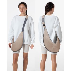 WATERFLY Packable Sling Bag for Women Travel Crossbody Bag Shoulder Purse Anti-Theft