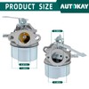 AUTOKAY 38170 640086A Carburetor Fits for Tecumseh 3HP 2 Cycle