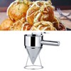 Stainless Steel Pancake Batter Dispenser Funnel 1200ML Large Capacity Conical