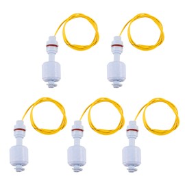 Flüssigkeit Schwimmerschalter,5 Stück Wassertank Pool Flüssigkeitsstandsensor Controller,Wasserstand Sensor für Hydroponics Gartenarbeit Aquarium Pool Tank Ausrüstung