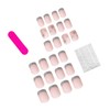 EYZOTSF Press on Nails Short Square Shaped Acrylic Extra Short