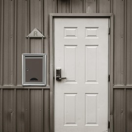 Ciieeo Small Suggestion Box with Lock Aluminium Alloy Wall Mounted Mail Box Hanging Ballot Box Letter Box Feedback Box Complaint Box for Office Hotel Home Business