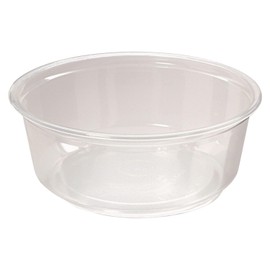Fabri-Kal FABPK8SC Microwavable Deli Containers 8oz Clear 500/Carton
