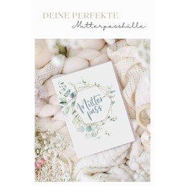 Joli Coon Maternity Log Cover German Maternity Log Cover Mamipass, Eucalyptus, Modern