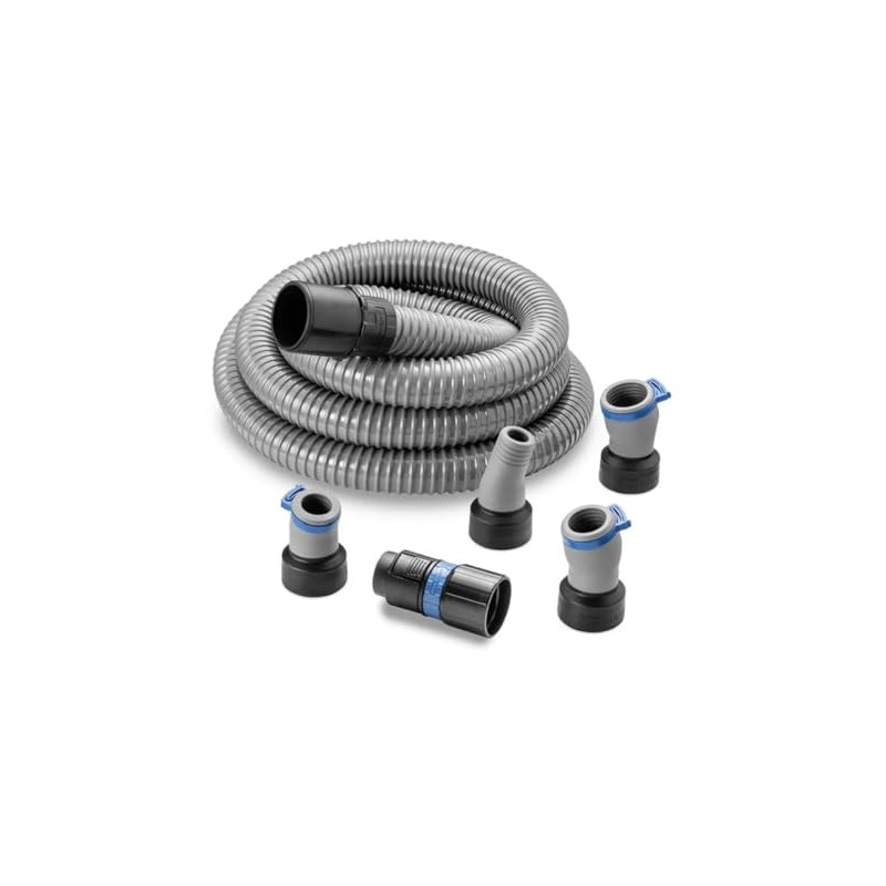 Flexiport Power Tool Hose Kit with Click Connect -Gray 12'