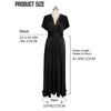 GORAIS Women Infinity Dress for Bridesmaid Long Evening Maxi Wrap