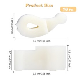 16 Pcs 80040 Washer Agitator Dogs, Heavy Duty Washer Agitator Dogs Replacement Kit Compatible with Whirlpool & Kenmore Washers