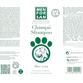 Menforsan Shampoing pour animaux de compagnie Menforsan Chien Aloe Vera (1000 ml)