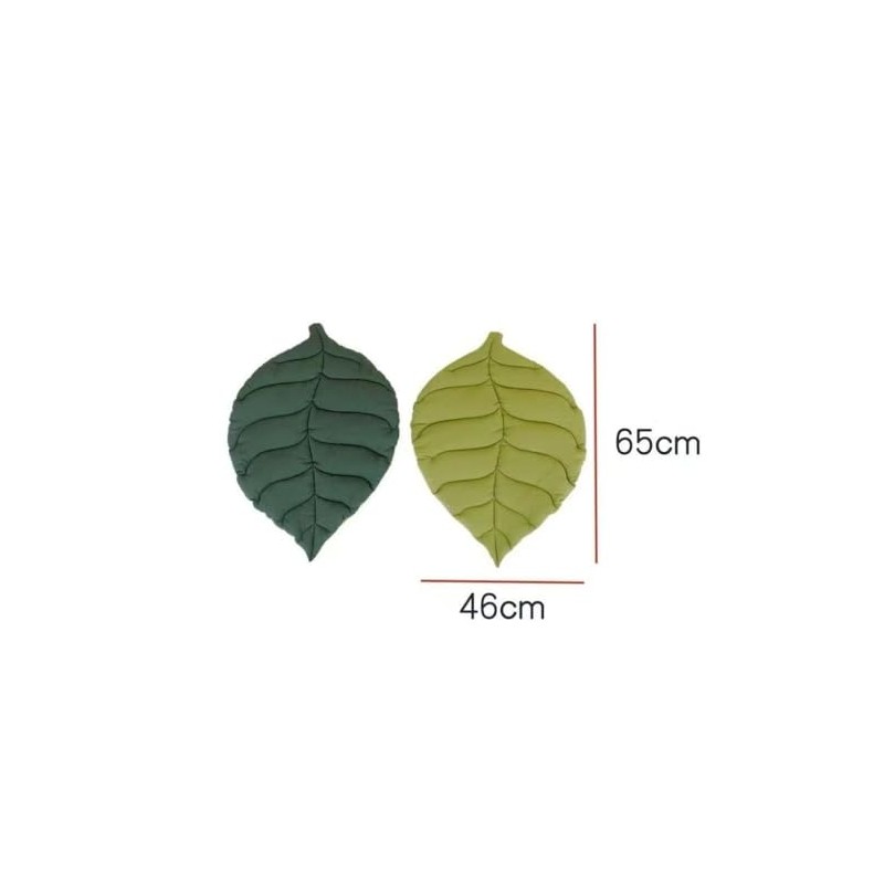 FineUsea Leaf Pet Bed & Mat for Cats and Dogs