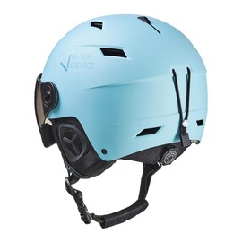 BLACK CREVICE Kirchberg Stillwater Ski Helmet with Visor S (51-53 cm)