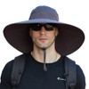 MINAKOLIFE Super Wide Brim Bucket Hat UPF50+ Waterproof Sun Hat