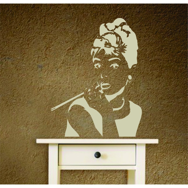 Audrey Hepburn Stencil, 16.5 x 21.5 cm, S