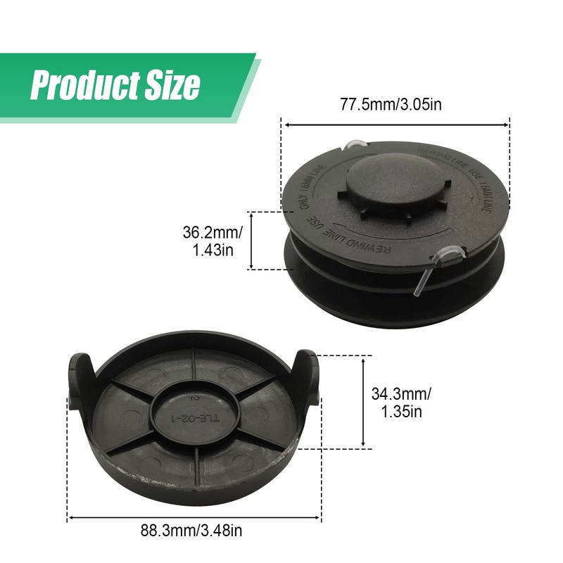 Einhell GC-ET 4530 Replacement Thread Spool for Einhell GC-ET RTV