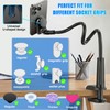 JCTRIWAY Gooseneck Phone Holder for Pop Socket Flexible Desktop Phone