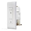RV Designer AC Self-Contained Dual Outlet with Cover Plate S811