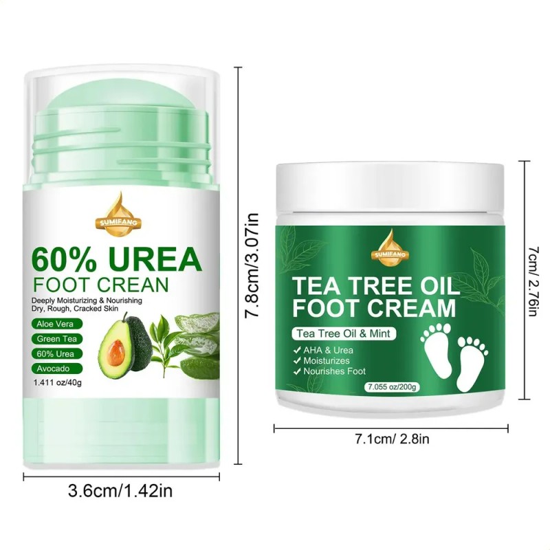 Crema Podológica Sumifanc - Urea 60%, Árbol De Té, Aguacate