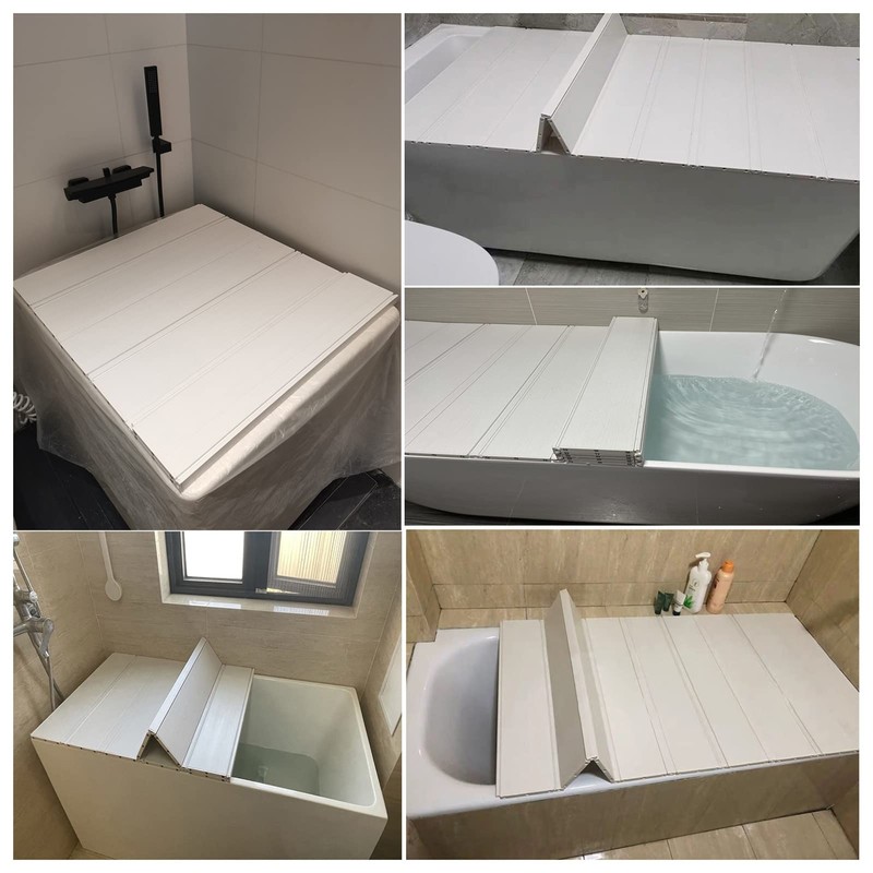 Bathtub Shelf Bath Cover Foldable PVC Weighing 40 kg, Waterproof
