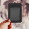 TEHAUX 2pcs Pu Card Sleeve Id Badge Holder for Office