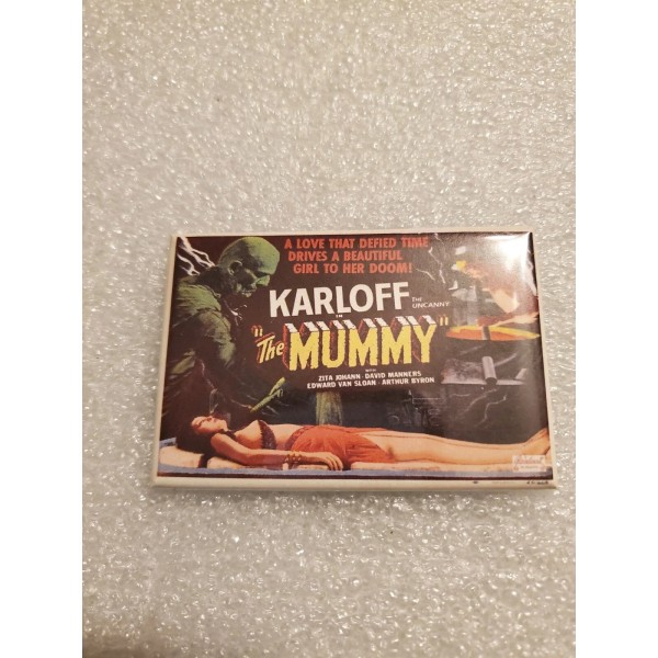 The Mummy Boris Karloff Refrigerator Magnet 2" by 3"