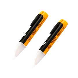 Bojueshaw 2pcs Non-Contact Digital Voltage Tester,Safe Electrical Pen,Wire Breakpoint Finder,Electric Tester Pen Range 90v to 1000v