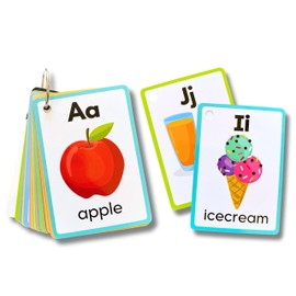 Alphabet Flash Cards Educational ABC Flash Cards, Uppercase and Lowercase Learning Letters, for Toddlers and Preschool