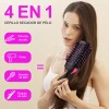 Cepillo Alaciador/rizador Eléctrico Ionic Peine 1200w 2 En 1