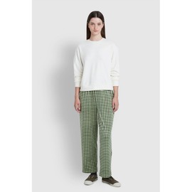 JAJU [JAJU/자주] 여 밍크 플리스 파자마 팬츠_라이트 그린 [JAJU] Women's Mink Fleece Pajama Pants_Light Green