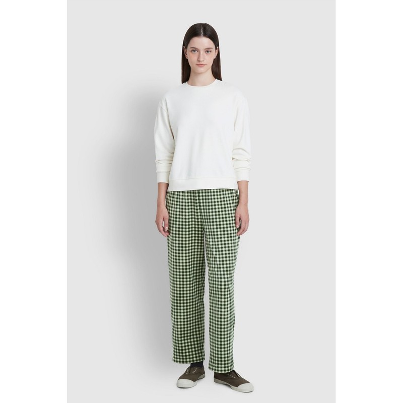 JAJU [JAJU/자주] 여 밍크 플리스 파자마 팬츠_라이트 그린 [JAJU] Women's