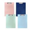 BEANPRECOY 4 Pcs A4 Plastic Clipboard, 12.5 x 9 Inch