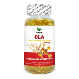 Cla 1000 Mg (Ácido Linoleico Conjugado) 100 Cápsulas, Reduce grasa y aumenta masa muscular, Reduce niveles de colesterol, Calidad Premium