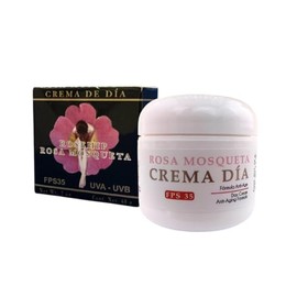 Crema de Da Bella Piel Hidratante Facial FPS 35 Enriquecido con Aceite de Rosa Mosqueta 60ml