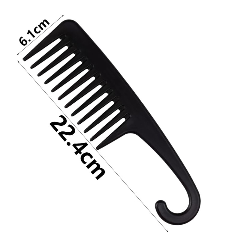 Hair Comb, Wide Tooth Comb, Shower Comb with Hanging, Wide