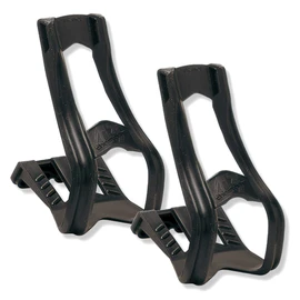 Zefal 43 Christophe MTB Toe-Clips - Small/Medium, Black