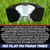 Proven Part 2-Pack No Flat Foam Front Tires and Rims