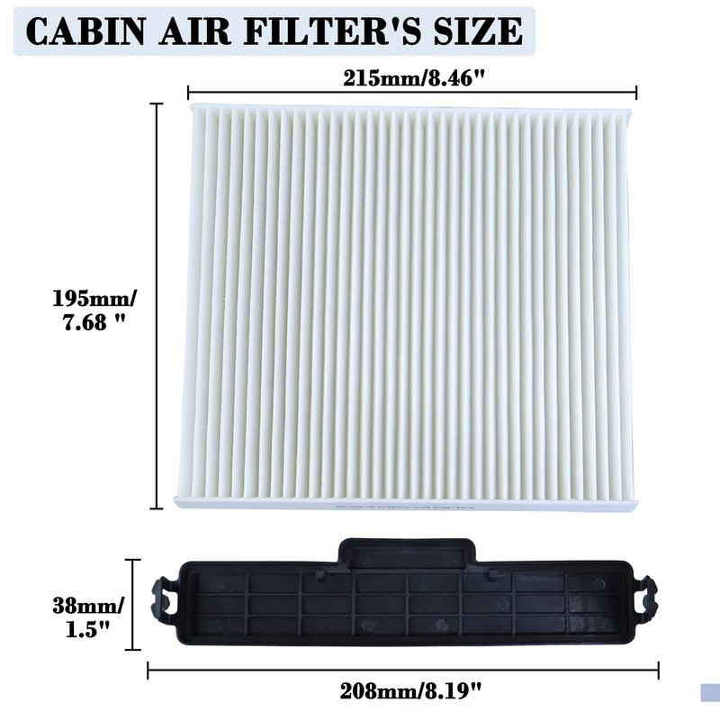 Cabin Air Filter Kit Replacement for Dodge Ram 1500 2500