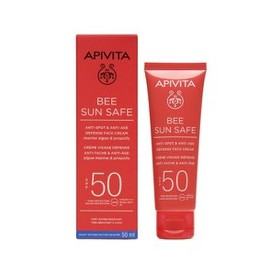 Apivita Bee Sun Safe Anti-Spot & Anti-Age Face Cream SPF50, 50ml