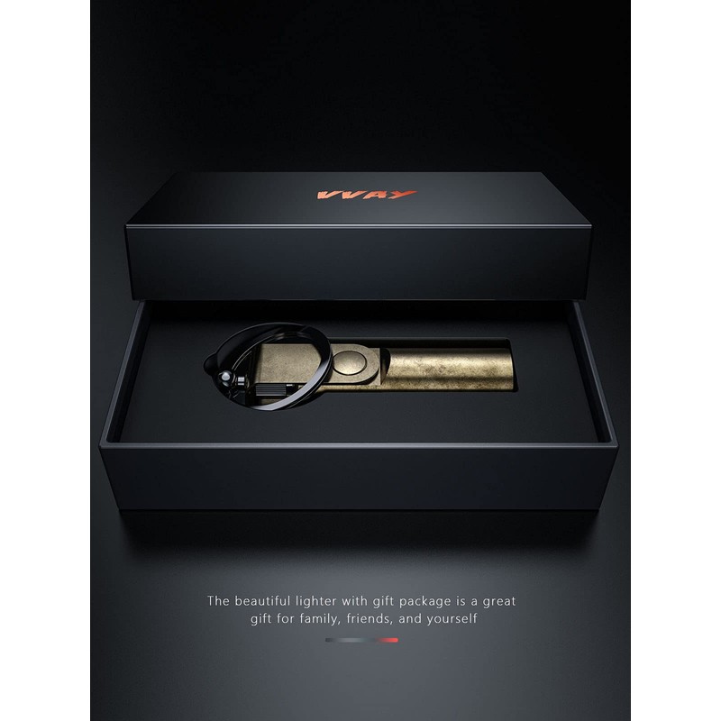 Permanent Match, Waterproof Forever Match Survival Fire Starter Keychain Lighter