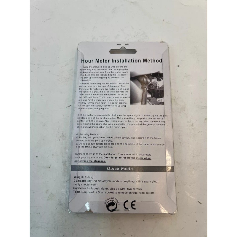 NKTECH (Qty 2) NKTECH NK-HS2 Inductive Hour Meter for Any