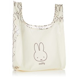 Marushin Eco Bag, Miffy, Full of Miffy, Recycled Polyester, H 25.0 x W 15.7 x D 7.9 inches (63.5 x 40 x 20 cm) (when stored: 4.7 x 4.7 inches (12 x 12 cm)/66g 5905000700