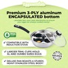 Eggssentials Egg Poacher Pan Nonstick Poached Egg Maker, Stainless Steel