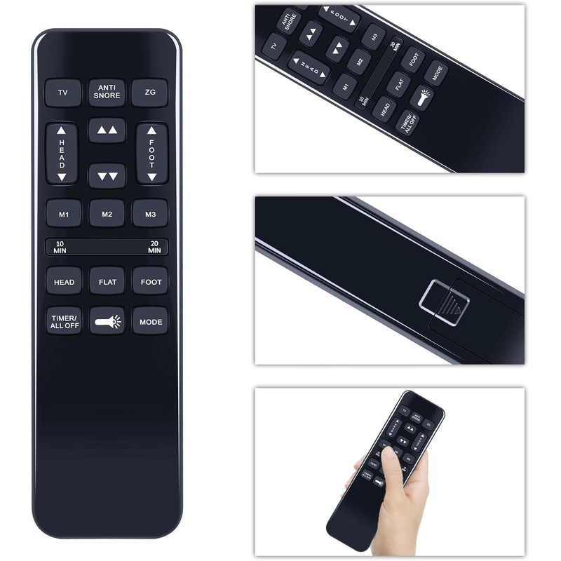 PZL New HJH55 Replacement Remote Control for Richmat HJH55 Adjustable