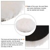 HARFINGTON 6pcs 5 Inch Wool Polishing Pad with Hook and