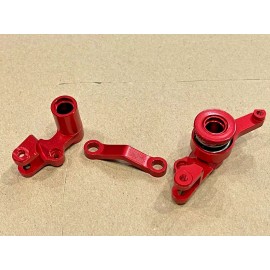 MR Aluminum Steering Bellcrank Set for Traxxas 1/10 Slash 4x4 VXL Red