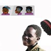 Cisixin 2 Pack Hair Twist Sponge Double Side Afro Braid