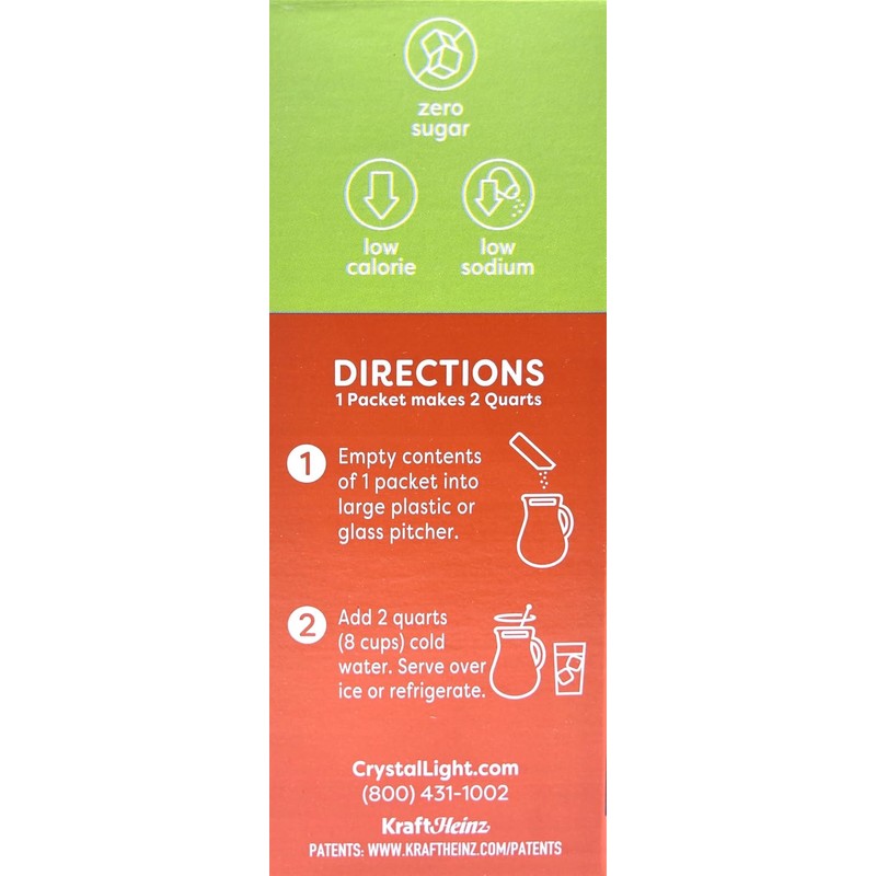 Crystal Light Sweet Tea, 12-Quart 1.56-Ounce Canister (Pack Of 4)